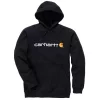 Carhartt Workwear Carhartt Kapuzenpullover Signature Logo Midweight, New Navy