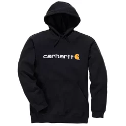 Carhartt Workwear Carhartt Kapuzenpullover Signature Logo Midweight, Heather Grey