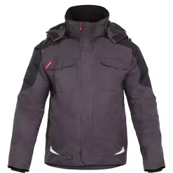 Engel Workwear Engel Galaxy Winterjacke, Weiß/Anthrazitgrau Waldgrün/schwarz