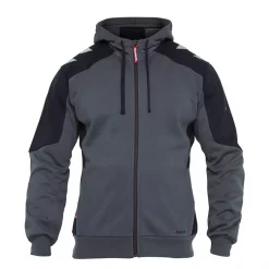Engel Workwear Engel Galaxy Kapuzenpullover, Anthrazit/Schwarz