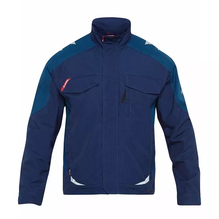 Engel Workwear Engel Galaxy Arbeitsjacke, Anthrazitgrau/Tomato Red – Bild 9