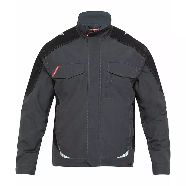 Engel Workwear Engel Galaxy Arbeitsjacke, Anthrazitgrau/Tomato Red