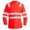 Engel Workwear Engel Arbeitshemd, Hi-Vis Rot