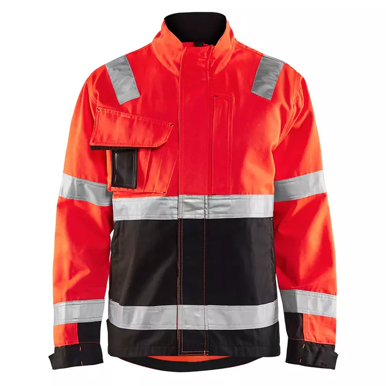 Blåkläder Arbeitsjacke, Hi-vis Rot/Schwarz – Bild 3