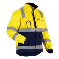 Blåkläder Arbeitsjacke, Hi-vis Orange/Marine