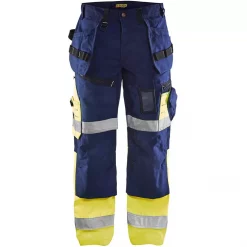 Blåkläder X1500 Handwerkerhose, Hi-vis gelb/marine