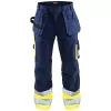 Blåkläder Handwerkerhose, Marine/Hi-Vis gelb