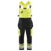 Blåkläder Arbeitslatzhose, Schwarz/Hi-Vis Gelb
