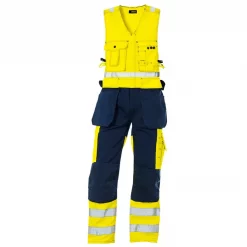 Blåkläder Arbeitskombihose, Hi-vis Gelb/Schwarz