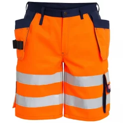 Engel Workwear Engel Handwerkershorts, Rot/Grau