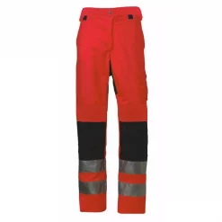 Helly Hansen Workwear Helly Hansen Bridgewater Arbeitshose, Hi-vis Rot/Charcoal