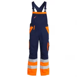 Engel Workwear Engel Arbeitslatzhose, Marine/Orange