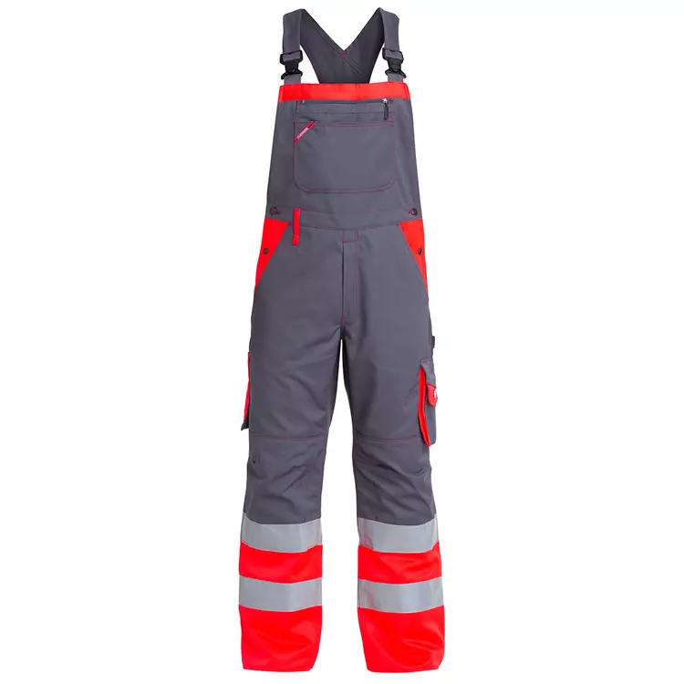 Engel Workwear Engel Arbeitslatzhose, Marine/Orange – Bild 3