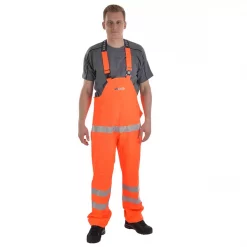 Ocean Comfort Light Latzhose, Hi-Vis gelb/marine