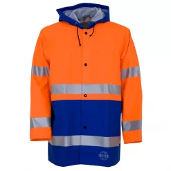 Abeko Atec Regenjacke, Hi-vis Gelb/Schwarz