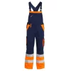 Engel Workwear Engel Arbeitslatzhose, Marine/Hi-Vis Orange