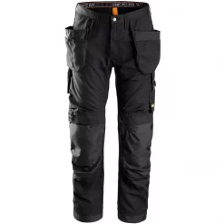 Snickers Workwear Snickers Handwerkerhose AllroundWork Denim mit Hängetaschen, Schwarz