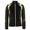 Blåkläder Visible Microfleece, Schwarz/Hi-Vis Gelb