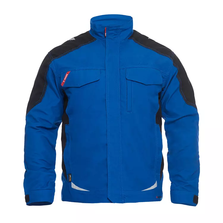 Engel Workwear Engel Galaxy Arbeitsjacke, Anthrazitgrau/Tomato Red – Bild 8