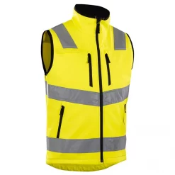 Blåkläder Softshellweste, Hi-Vis Rot