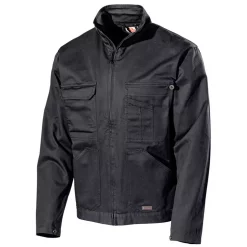 L.Brador Arbeitsjacke 2021B, Schwarz
