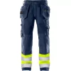 Fristads Handwerkerhose 2093, Marine/Gelb