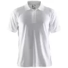 Craft Pique Classic Poloshirt, Weiß Weiß