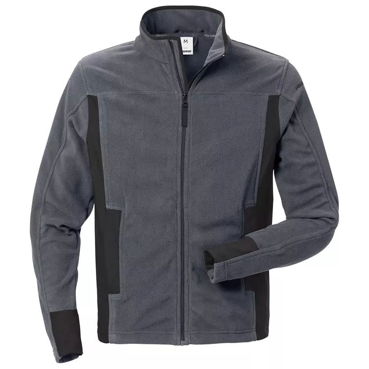 Fristads Kansas Micro-Fleecejacke 4003, Schwarz – Bild 4