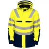 ProJob Gefütterte Arbeitsjacke 6418, Hi-Vis gelb/marine