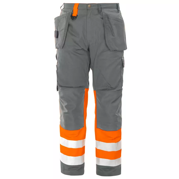 ProJob Arbeitshose 6502, Schwarz/Hi-Vis Gelb – Bild 4