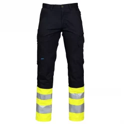 ProJob Arbeitshose 6523, Marine/Hi-Vis gelb