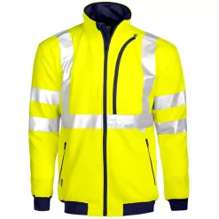ProJob Sweatshirt 6103, Gelb/Marine