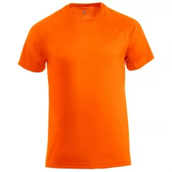 Clique Active T-Shirt, Hi-vis Orange