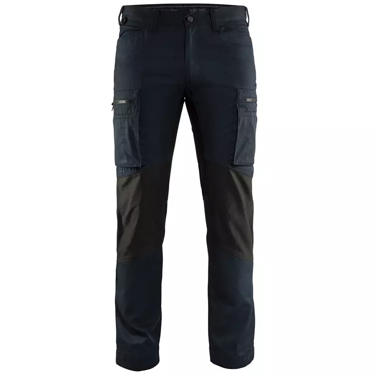 Blåkläder Unite Diensthose, Armeegrün/Schwarz – Bild 4