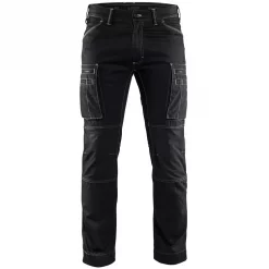 Blåkläder Denim Diensthose, Schwarz