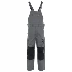 Tranemo Workwear Tranemo T-More Latzhose, Mittelgrau