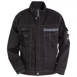 Tranemo Workwear Tranemo Premium Plus Arbeitsjacke, Schwarz