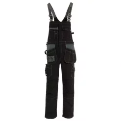 Tranemo Workwear Tranemo Premium Plus Handwerkerlatzhose, Schwarz