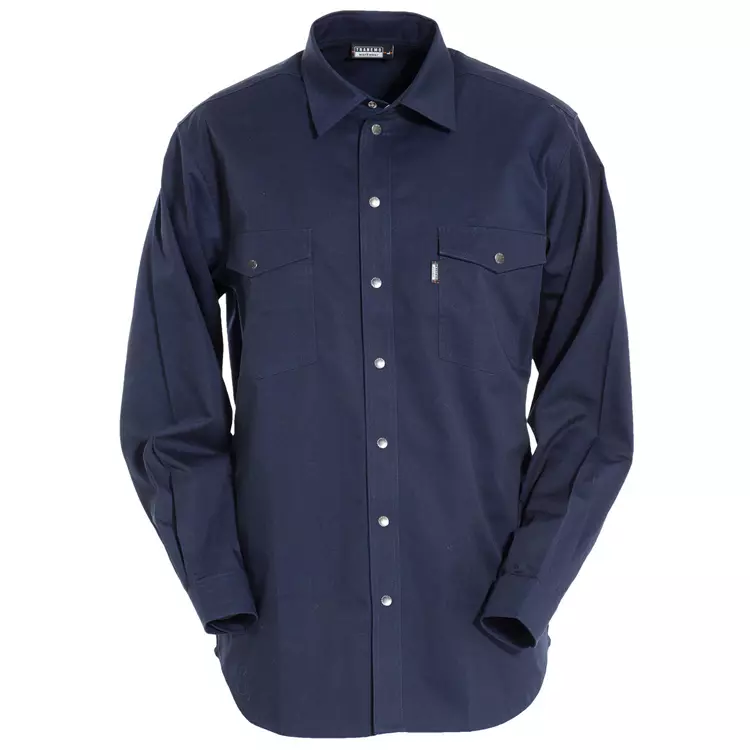 Tranemo Workwear Tranemo Arbeitshemd, Anthrazit – Bild 2