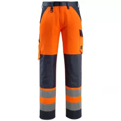 Mascot Safe Light Maitland Arbeitshose, Hi-Vis Orange/Moosgrün Hi-vis Rot/dunkles Anthrazit