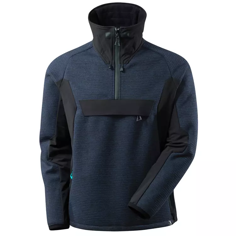 Mascot Advanced Strickjacke, Grau Melange/Schwarz