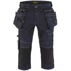 Blåkläder 3/4-Handwerkerhose, Marine/Schwarz