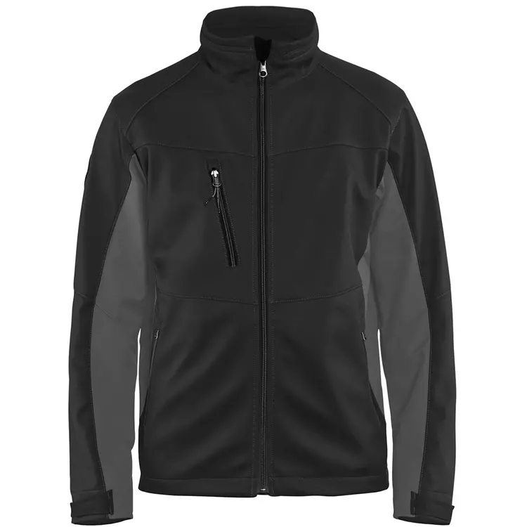 Blåkläder Unite Softshelljacke, Olivgrün/Schwarz Weiss/dunkelgrau – Bild 8
